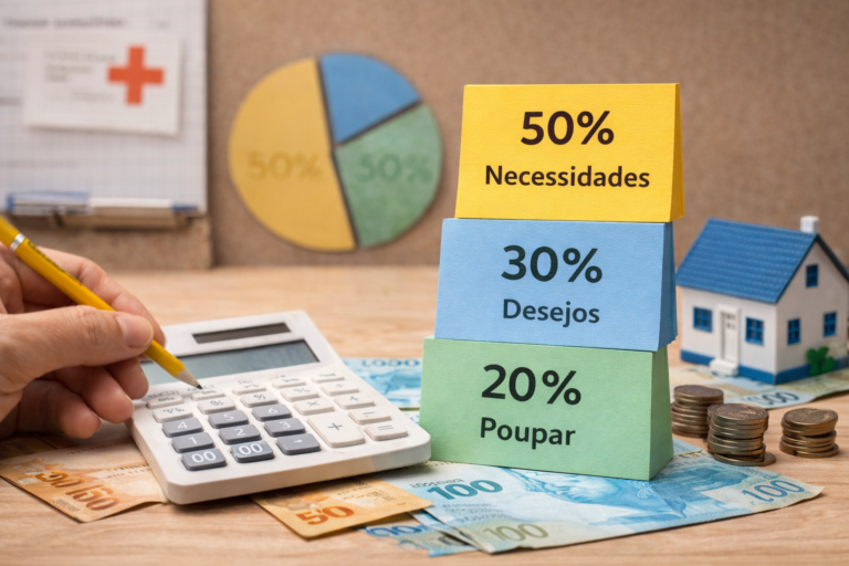 Regra 50/30/20: como organizar seu dinheiro mesmo ganhando pouco Artigos